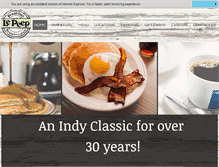 Tablet Screenshot of lepeepindy.com
